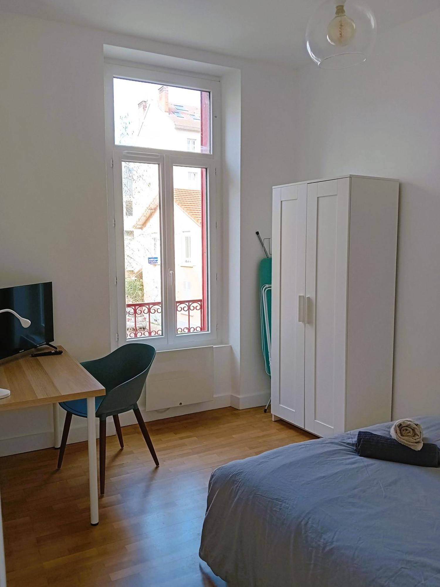 101 - Appart Renove Avec 1 Chambre Spacieuse - Tram Et Clinique Mutualiste A 1 Min 格勒诺布尔 客房 照片