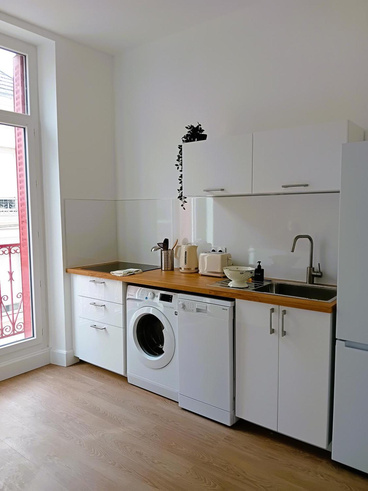 101 - Appart Renove Avec 1 Chambre Spacieuse - Tram Et Clinique Mutualiste A 1 Min 格勒诺布尔 外观 照片