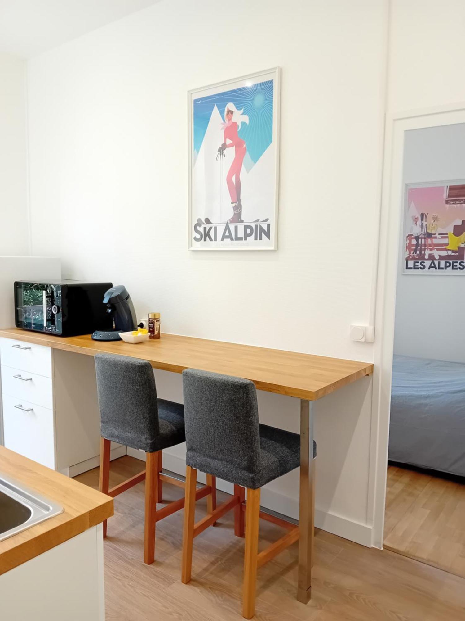 101 - Appart Renove Avec 1 Chambre Spacieuse - Tram Et Clinique Mutualiste A 1 Min 格勒诺布尔 外观 照片