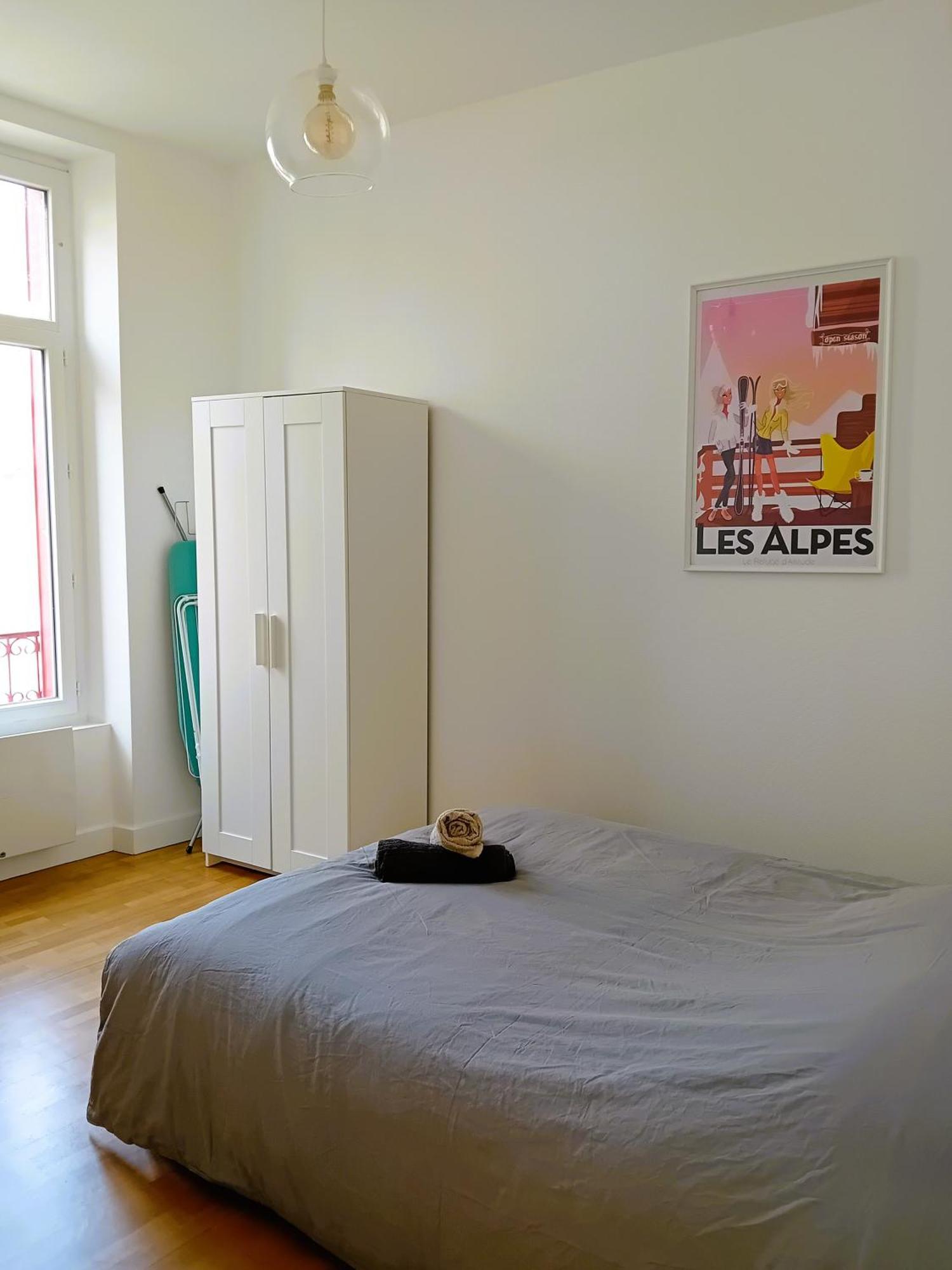 101 - Appart Renove Avec 1 Chambre Spacieuse - Tram Et Clinique Mutualiste A 1 Min 格勒诺布尔 外观 照片